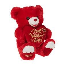 Small Valentine's Teddy Bear